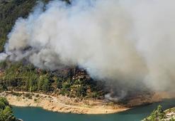 Antalya'da orman yangını