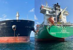 Ahırkapı açıklarında iki gemi çarpıştı