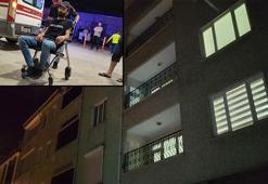 Bursa'da evin balkonuna atılan yabancı madde patladı; 1 yaralı
