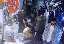 Beşiktaş'ta müşterilerden para istedi; müdahale eden çalışanlara tinerle saldırdı