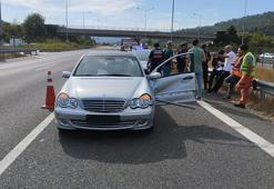 Köpeğe çarpan araçtan inen kadın, otoyolda otomobilin çarpması sonucu öldü