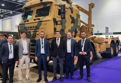 Zırhlı lojistik destek aracı Derman, İngiltere'de sergilendi