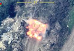 Azerbaycan, Ermenilere ait askeri ekipmanları hedef aldı