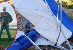 Yelkenkanatlar çarpıştı; 1 pilot öldü, 1 pilot yaralı