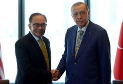 Cumhurbaşkanı Erdoğan, Malezya Başbakanı İbrahim'i kabul etti