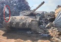 İsrail ordusunun eğitim üssünden çalınan tank, hurdalıkta bulundu