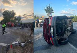 Fındık işçilerini taşıyan minibüs devrildi: 15 yaralı