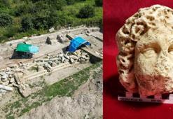 Amasra’da Büyük İskender’e ait heykel başı bulundu