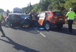 Karşı şeride geçen otomobil, cipe çarptı; 2 ölü, 2 yaralı