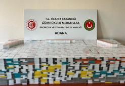 Adana'da 7 bin 500 paket elektronik sigara tütünü ele geçirildi