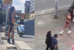 Kadıköy'de mayoyla gezen manken 'ahlak ve toplumsal değerler' ile ilgili kitap okuma şartıyla serbest