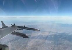 Türk Hava Kuvvetleri'nden Kıbrıs'ın güneyinde, Akdeniz'de eğitim uçuşu