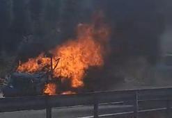 Oto kurtarıcı TIR’a çarptı; sürücüsü yanarak can verdi; 2 yaralı