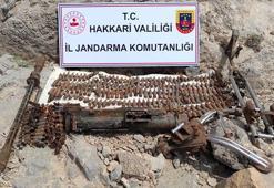 Hakkari'de PKK'nın cephaneliği ele geçirildi