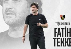 İstanbulspor'da Fatih Tekke ile yollar ayrıldı