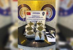 Ankara'da narkotik operasyonu: 2 gözaltı