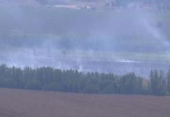 UNESCO listesindeki Hevsel Bahçeleri'nde anız yangını