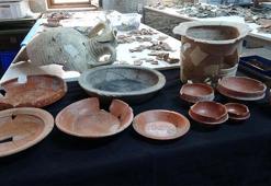 Assos Antik Kenti'nde bulunan 1800 yıllık kaplar, gündelik yaşama ışık tutuyor