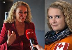 Kanadalı ilk astronot Julie Payette: Hayalinizi kovalayın, çünkü gökyüzü sınır değil