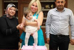 'Mucize bebek' Özlenen, 1 yaşında