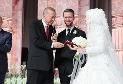 Cumhurbaşkanı Erdoğan yeğeni Usame Erdoğan'ın nikah törenine katıldı