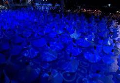 Ayasofya Meydanı’nda 750 semazen gösteri yaptı