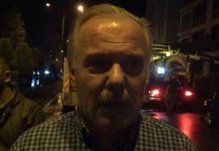 Trabzon’da su basan evlerde mahsur kalanlar itfaiye yardımı ile çıkartıldı