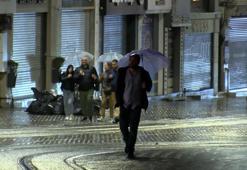 İstanbul'da yağış sabah saatlerine kadar sürdü