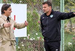 Vincenzo Montella, Aleksandar Stanojevic'i ziyaret etti