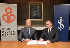 İş Bankası ve Okul Destek Derneği iş birliğiyle öğrencilere uzaktan eğitim desteği