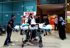 Çaydanlıktaki kaynar suyun üzerine devrildiği Eyüp, ağır yaralandı