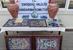 Eskişehir'de değeri 400 bin dolar olan Osmanlı eserleri ele geçirildi