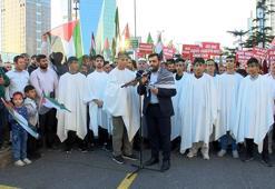 HÜDA Par'dan Filistin'e destek eylemi