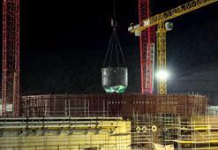 Akkuyu NGS'nin 4'üncü ünitesinde kor tutucunun kurulumu tamamlandı