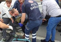 Kamyonete silahlı saldırıda yaralandı