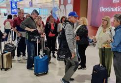 Tel Aviv'den kalkan son uçaklar İstanbul'a indi