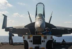 ABD uçak gemisine ait sosyal medya hesabından paylaşım: Nöbetteyiz