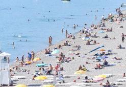 Antalya'da 'pastırma yazı' sıcakları