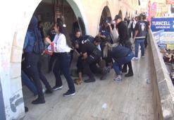 Şanlıurfa'da TSK'nın hava harekatını protesto eden gruba müdahale: 40 gözaltı