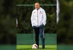 Abdullah Avcı yeniden bordo mavili takımla idmanda