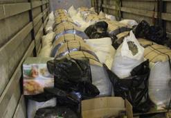 Kapıkule'de, 887 kilo kaçak 'damiana çayı' ele geçirildi