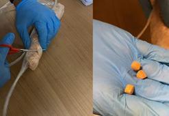 İç çamaşırlarından uyuşturucu hap çıktı