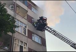 Esenler'de ailesiyle tartıştı, evi ateşe verdi: Mahsur kalan 19 kişi kurtarıldı