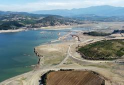 Su seviyesi yüzde 8,5'e düşen Bayramiç Barajı, tarımsal sulamaya kapatılıyor