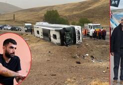 Sivas’ta 7 kişinin öldüğü otobüs kazasında babasını kaybeden Vedat: Otobüsü çok dengesiz kullanıyordu