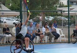 Tekerlekli Sandalye 100'üncü Yıl Tenis Turnuvası, Bodrum'da başladı