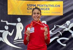 İlke Özyüksel, Kırgizistan'da altın madalyanın sahibi oldu