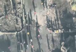 İsrail, saldırı düzenlenen hastanenin havadan görüntülerini yayınladı