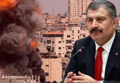 Bakan Koca: Gazze'de tıbbi destek ve ilaç yardımları engellenmiş durumda