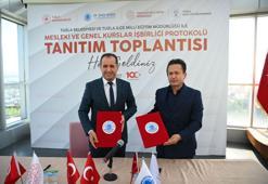 Tuzla'da eğitimde iş birliği: Mesleki ve Genel Kurslar İş Birliği Protokolü başlatıldı
